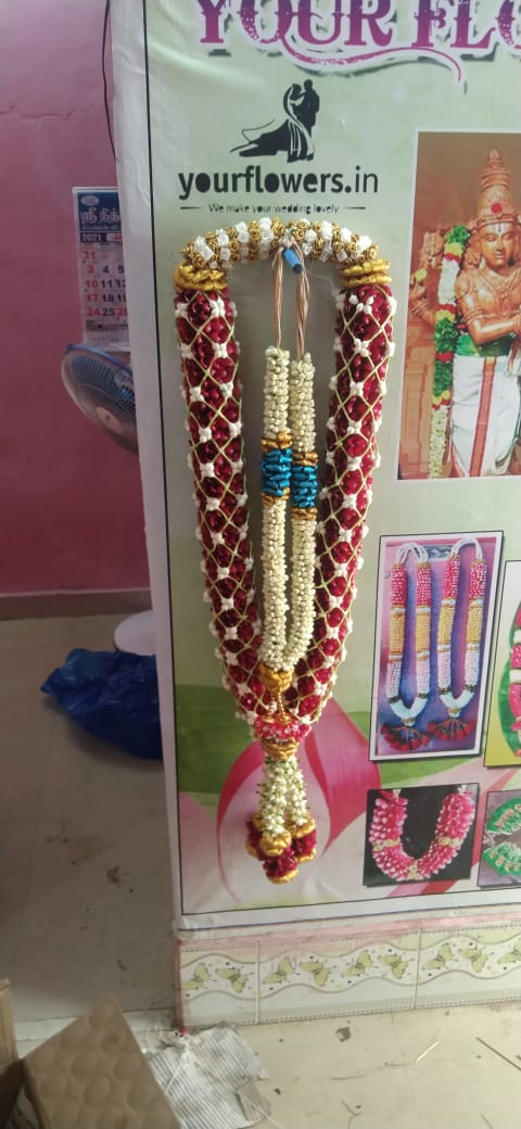 Engagement garland designs in Ranipet Thiruvallur Kancheepuram Chengalpattu Chennai